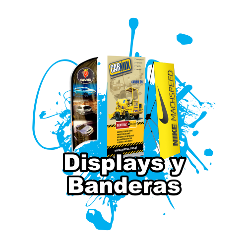 Displays y Banderas - Máxima Impresión Digital Aguascalientes